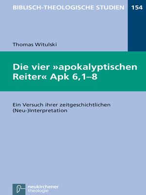 cover image of Die vier apokalyptischen Reiter Apk 6,1-8
